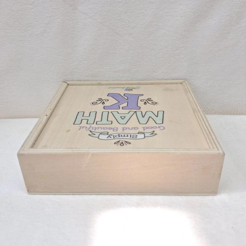 The Good and the Beautiful Math Kindergarten Wooden Box *INCOMPLETE*